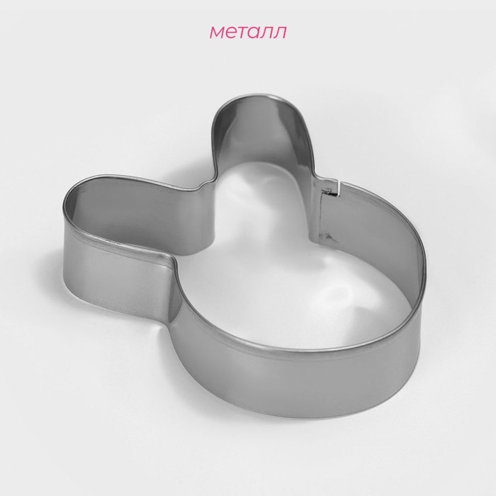 Набор форм для печенья Доляна &laquo;Животные&raquo;, 8 предметов, 14&times;14 см, цвет серебристый