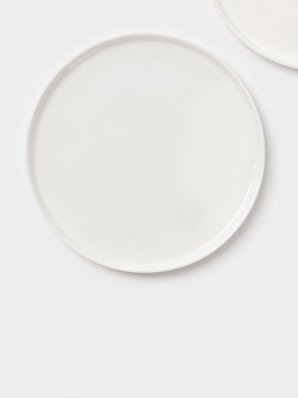 Набор тарелок 2 шт 26х2 см Magistro  "White Snow"