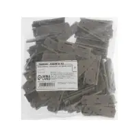 Петля железная, 32&times;55&times;0.6 мм, цвет бронза, 100 шт.