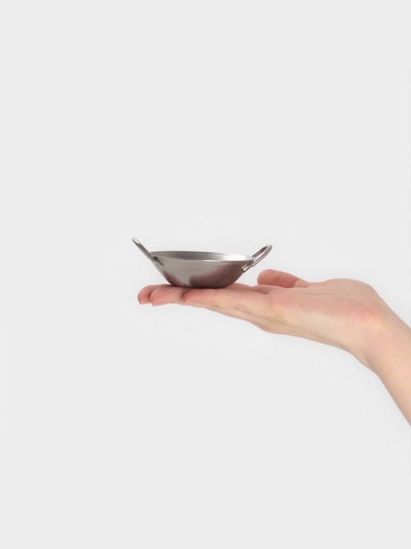 Соусник с ручками 7,6х3,3см, 304 сталь