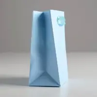 Пакет подарочный, упаковка &laquo;Голубой&raquo;, 12&times;15&times;5.5 см