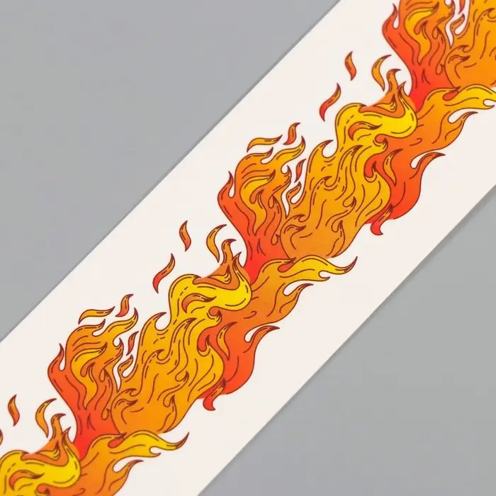 Переводная тату на тело цветная &laquo;Браслет. Огонь&raquo;, 20&times;3 см