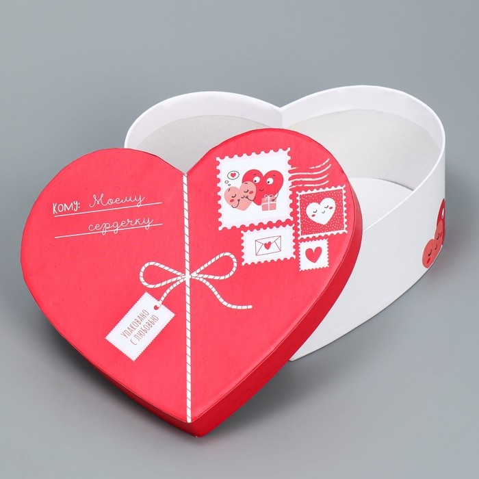 Коробка подарочная, упаковка, &laquo;Любовь повсюду&raquo; 16 х 14 х 6 см