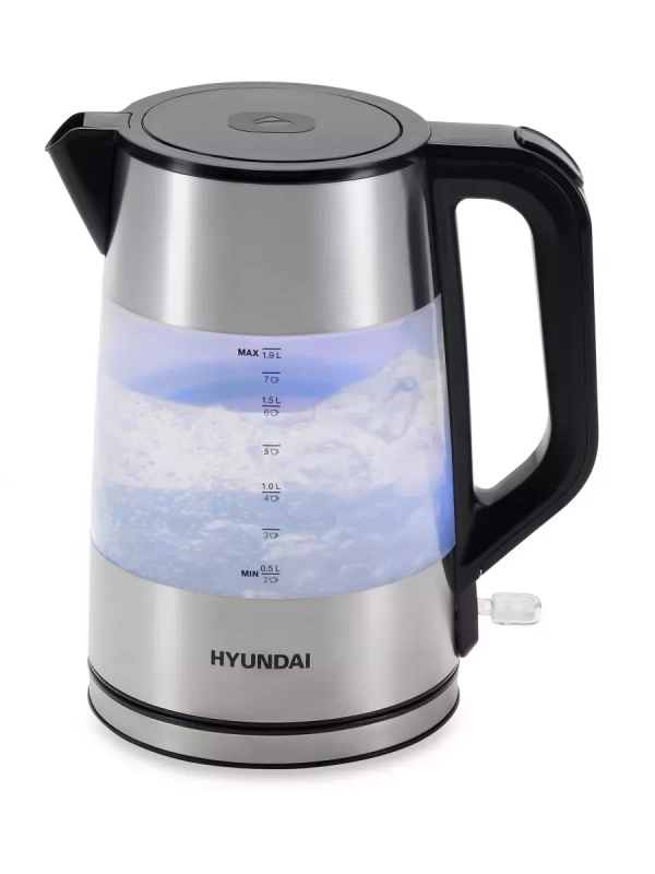 Чайник HYK-P4026 1,9л 2200Вт черный (пластик)