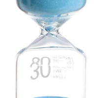 Песочные часы на 30 минут "Макарун", 4.4 х 9.8 см