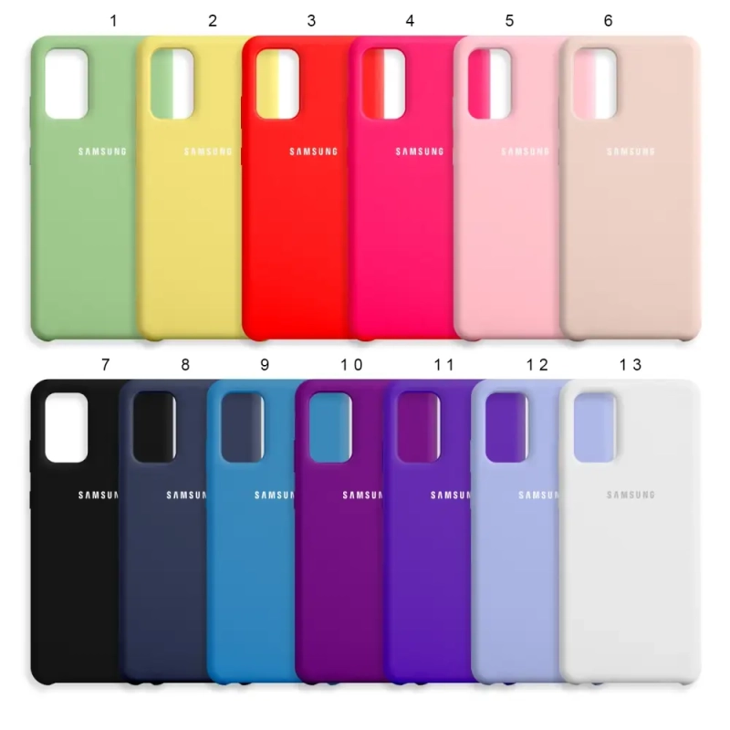 Чехол Samsung S20 Plus Silicone Cover