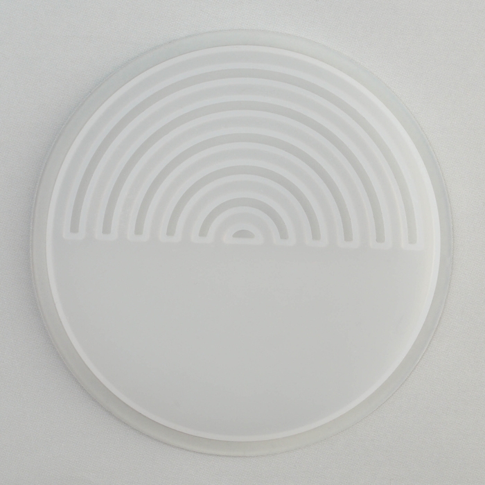 Подставка из гипса. Набор для создания поддона с красками &laquo;Круг&raquo;