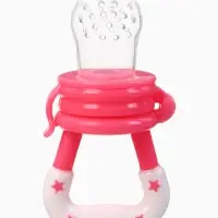 Ниблер (соска для прикорма), с силиконовой сеточкой "Оленята"