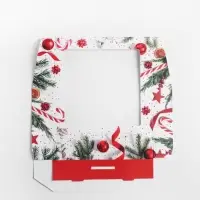 Коробка складная &laquo;Поздравляю!&raquo;, 20 х 20 х 4 см