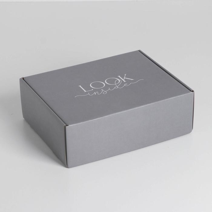 Коробка подарочная двухсторонняя складная, упаковка, &laquo;Текстура&raquo;, 27 х 21 х 9 см