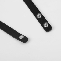 Чокер &laquo;Стиль&raquo; крест, цвет чёрный, 39,5 см