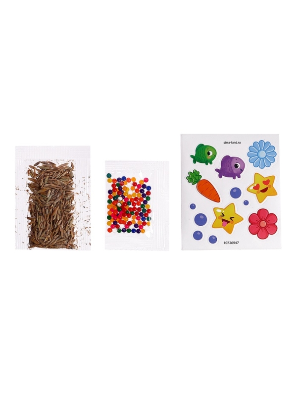 ЭВРИКИ Набор для опытов "Живой сад. Зайка"  цвет МИКС