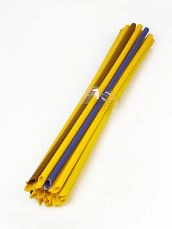 Колышек для подвязки растений, h=60 см, ножка d=1.6 см, пластик, МИКС, Greengo