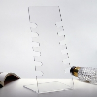 Подставка под колье 11&times;8&times;22 см, оргстекло 3 мм, В ЗАЩИТНОЙ ПЛЁНКЕ