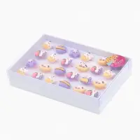 Кольцо &laquo;Выбражулька&raquo; единороги с космосе, форма МИКС, цветное, безразмерное