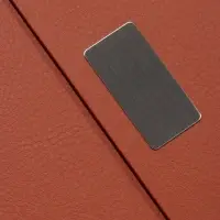 Ежедневник недатированный формат А5, с клапаном, 112л, линия, пвх, Коричневый