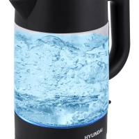 Чайник HYK-G7707 1,7л 2200Вт графит (стекло)