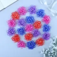 Бант - звезда №7.5 &laquo;Золотая полоса&raquo;, МИКС