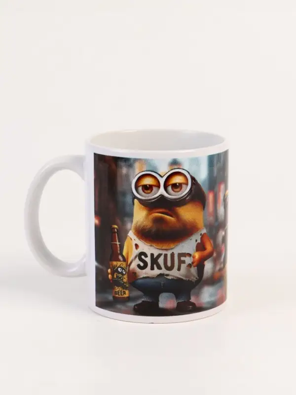 Кружка керамическая в коробке &laquo;Миньон скуф 18+&raquo;, 320 мл