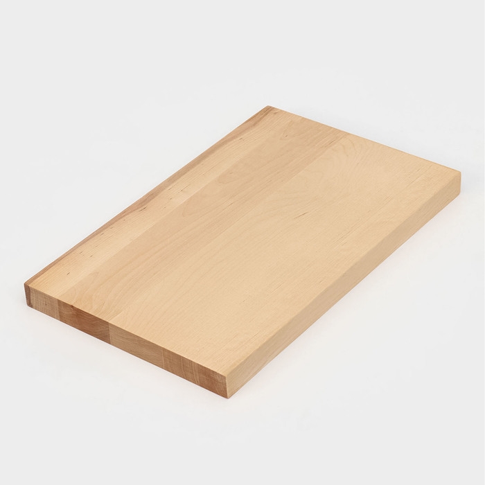 Доска разделочная Доляна, 40&times;25&times;3 см, массив берёзы