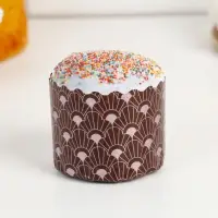 Форма бумажная для кулича &laquo;Арт-Нуво&raquo;, 60&times;45 мм