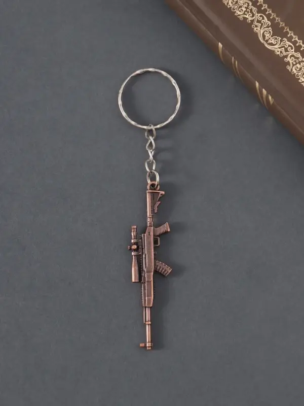 Брелок металл "Винтовка с прицелом" МИКС 6,3х1,5 см
