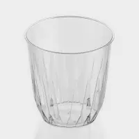 Стакан пластиковый одноразовый &laquo;Баккара&raquo;, 200 мл, прозрачный