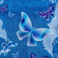 Сумка детская с блёстками &laquo;Бабочки&raquo;