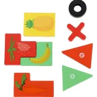 Деревянный  пазл Тетрис 3 в 1