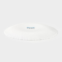 Тарелка обеденная Avvir &laquo;Юкка&raquo;, d=23 см, стеклокерамика, цвет белый