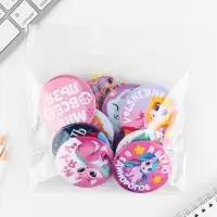 Значки закатные &laquo;Волшебный мир&raquo;, 56 мм, МИКС