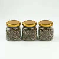 Подарочный набор новогодний &laquo;Советский&raquo; варенье с шишками, крем-мед 2 шт, чай в банке 3 шт   1087734