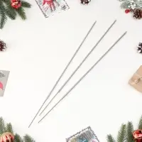 Бенгальские огни, 65 см, 3 штуки, &laquo;Белый снег&raquo;