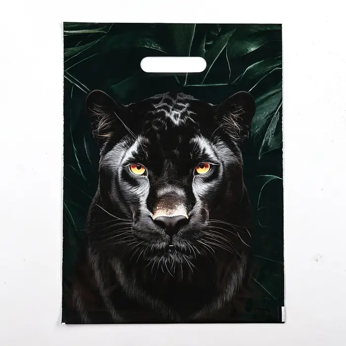 Пакет &laquo;Леопард&raquo;, полиэтиленовый с вырубной ручкой, 30&times;40 см, 50 мкм