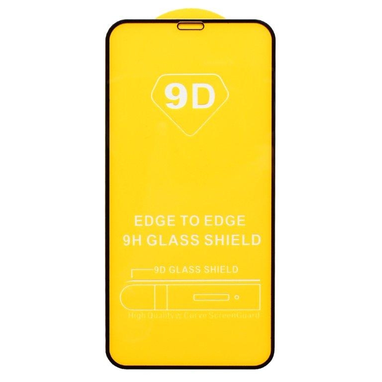 Защитное стекло Iph 11 Pro/XS/X Full Glue с рамкой 2.5D черное (25 шт./уп.)