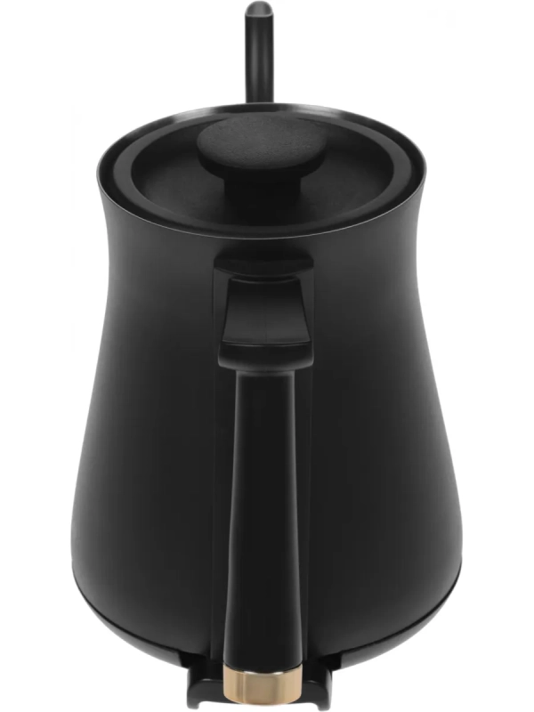 Чайник HYK-S5500 0.7л. 1000Вт черный (металл)