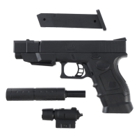 Пистолет "Торпеда 2.0" с лазером и глушителем