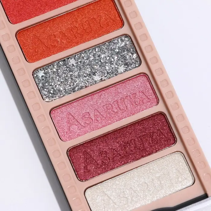Палетка теней для век с шиммером 10 цветов