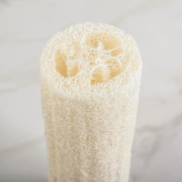 Люффа - мочалка для тела натуральная Доляна, 18&times;6 см