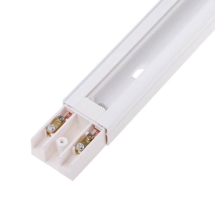 Однофазный трек 2TRA шина, TR-11W, 1м, усиленный, белый