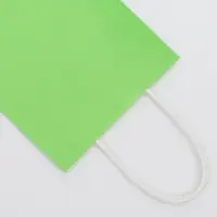 Пакет крафт травяной, круглая ручка, 15&times;21&times;8 см, 120 г