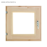 Окно, 40&times;40см, двойное стекло ЛИПА