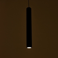 Светильник подвесной "Моэм" LED 5Вт 4000К черный 4х4х40-140см