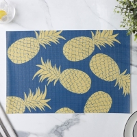 Салфетки сервировочные на стол Доляна Memory, 2 шт, 45&times;30 см, цвет синий