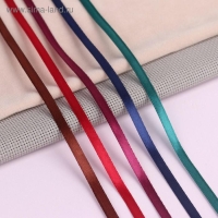 Набор атласных лент &laquo;Вечерние огни&raquo;, 5 шт, размер 1 ленты: 6 мм &times; 23 &plusmn; 1 м