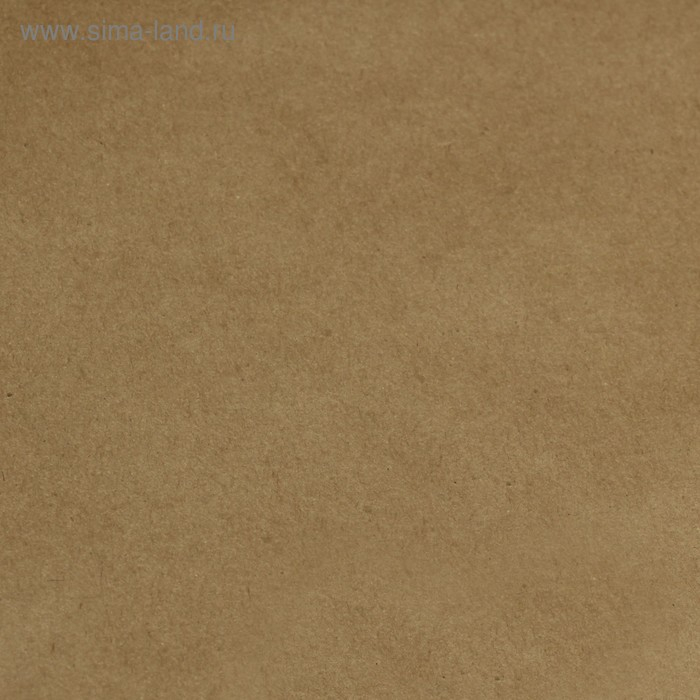 Бумага для декора и флористики, крафт, "Золотая", двухсторонняя, однотонная, золотистая, рулон 1шт., 0,7 х 10 м