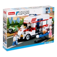 Конструктор Город &laquo;Скорая помощь&raquo;, 328 деталей