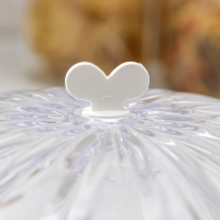 Ваза для хлеба и фруктов &laquo;Грация&raquo;, 1,5 л, h=14,5 см, d=21 см, цвет белый