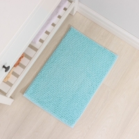 Коврик для дома Доляна &laquo;Букли&raquo;, 40&times;60 см, цвет голубой