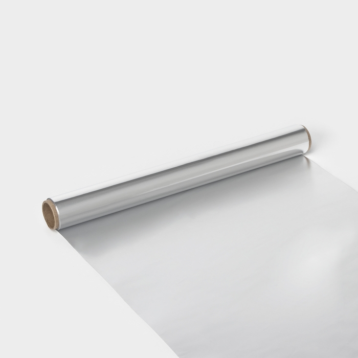 Фольга пищевая алюминиевая &laquo;Доляна&raquo;, 29 см &times; 5 м, 9 мкм